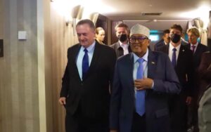 Madaxweynaha JSL oo Kulan Muhiim ah la Yeeshay Wasiirka Gaashaandhigga Dalka Israa’iil